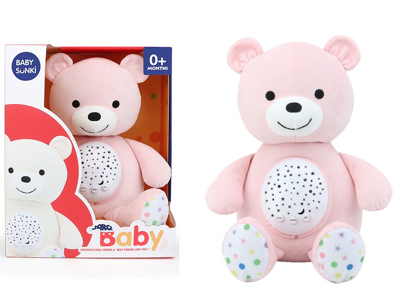 Pink Bear With Projection