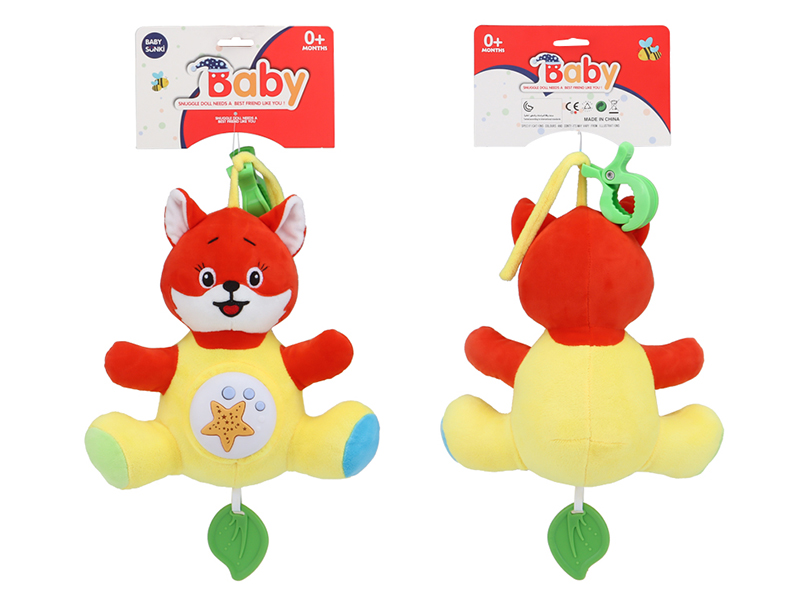 Plush Fox With Projection