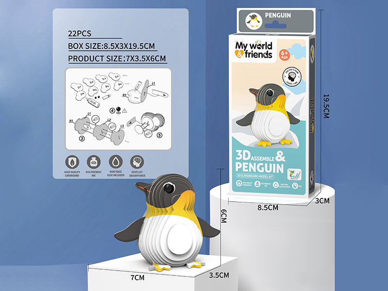 3D Puzzle-Penguin