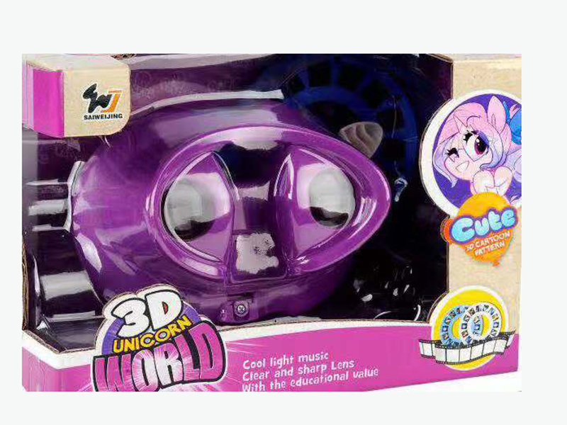3D Unicorn Viewer +Light And Music