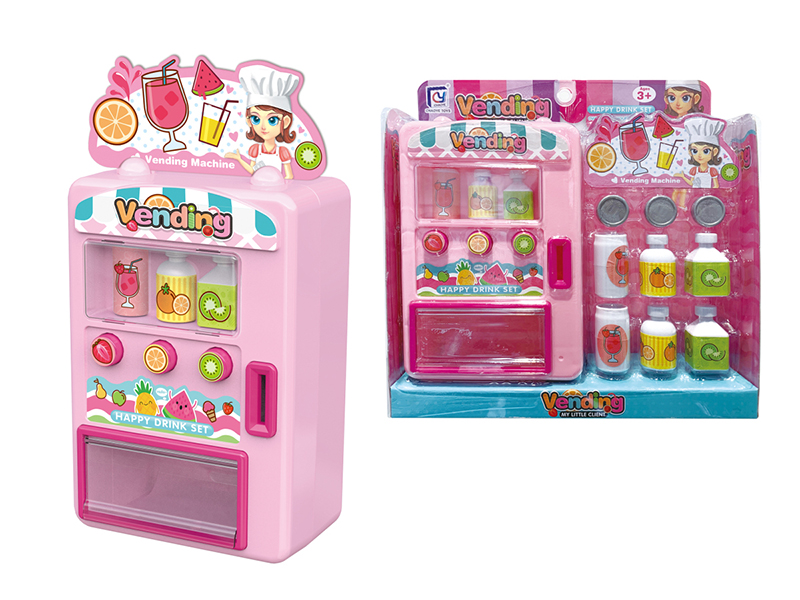 Cartoon Pink Vending Machine