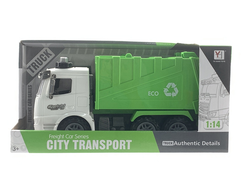 1:14 Friction Sanitation Truck(3 Keys With Light And Music)
