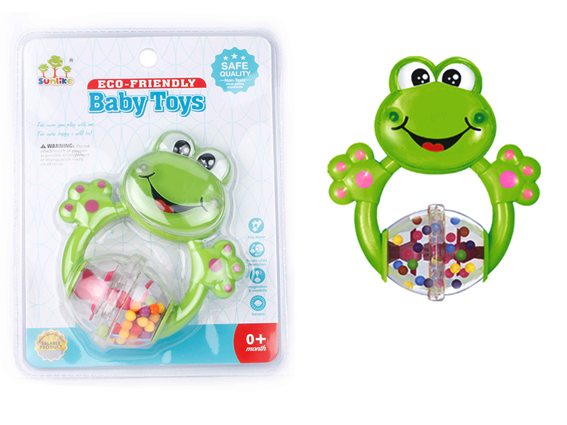 Frog Baby Rattles