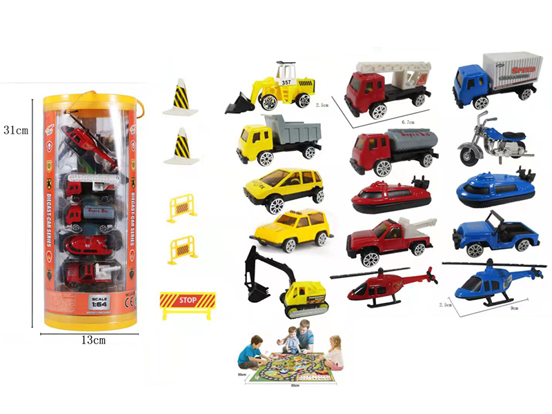 1:64 Alloy Car Set