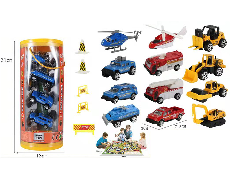 1:64 Alloy Car Set
