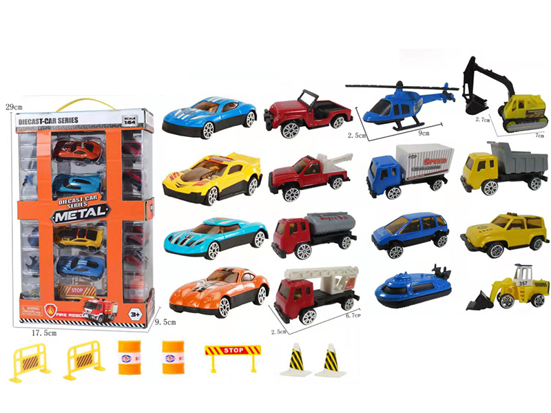 1:64 Alloy Car Set