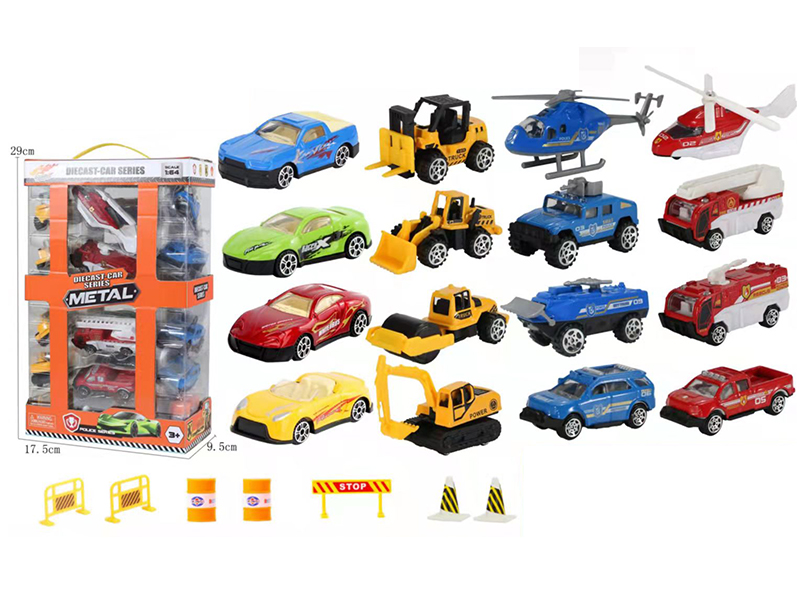 1:64 Alloy Car Set