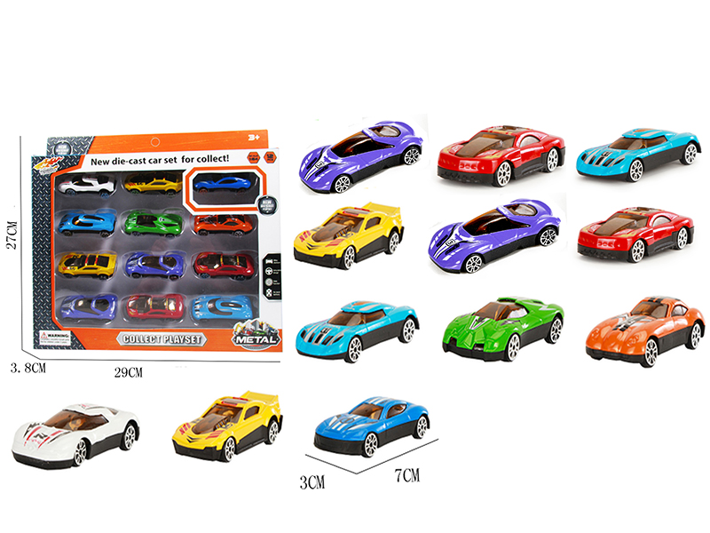 Alloy Car 12PCS