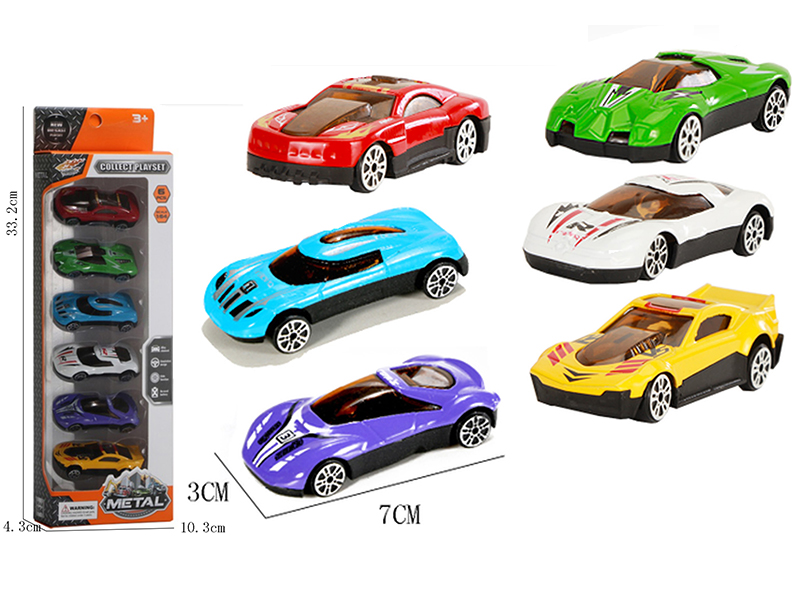 Alloy Car 6PCS