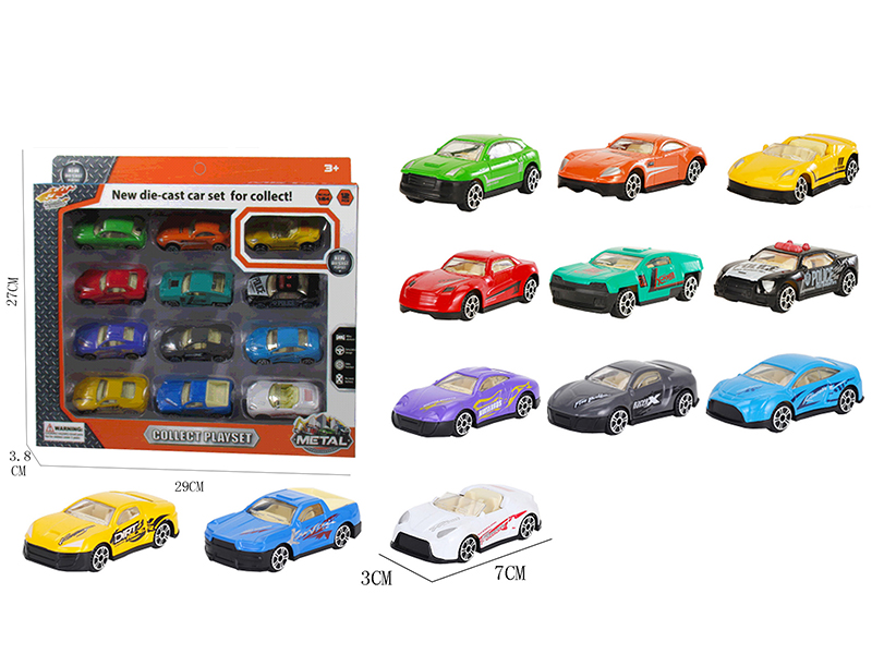 Alloy Car 12PCS