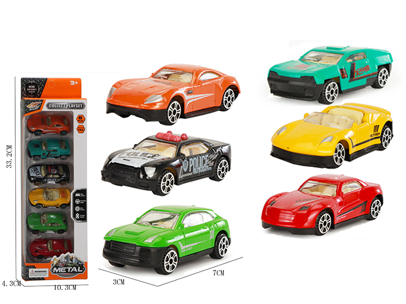 Alloy Car 6PCS