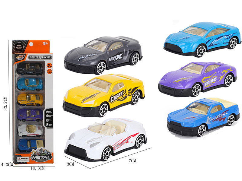 Alloy Car 6PCS