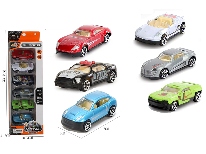 Alloy Car 6PCS