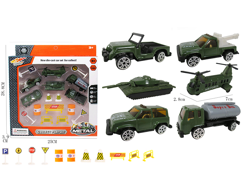 1:64 Alloy Military Set