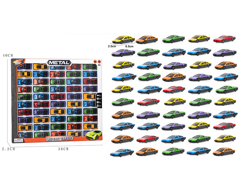 50pcs 1:64 Alloy Car