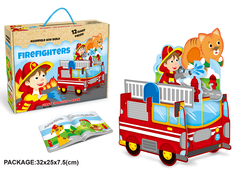 3D Puzzle + Book