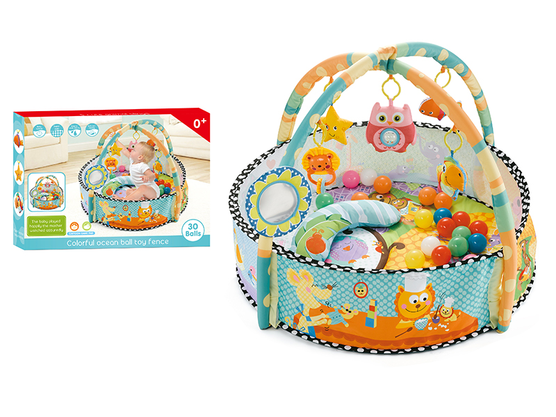Circle Play Mat  + Ocean Ball