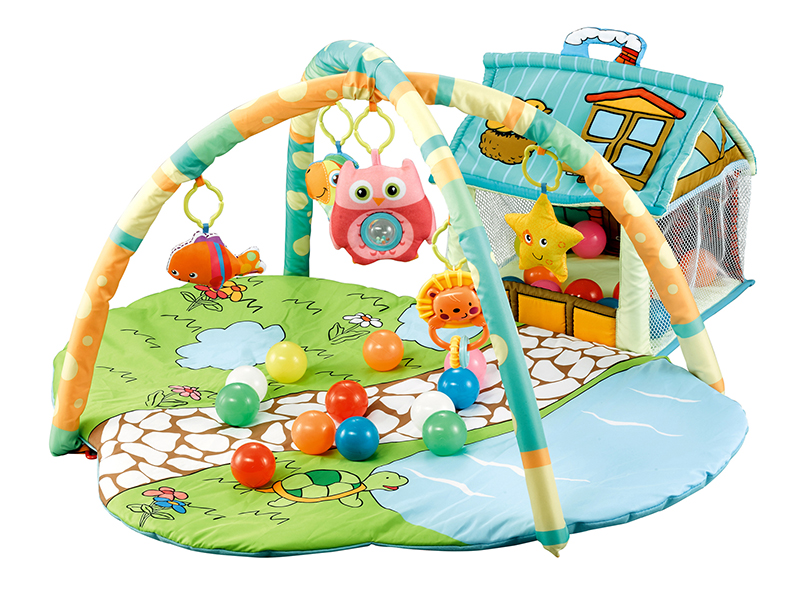 Small House Play Mat   + Ocean Ball