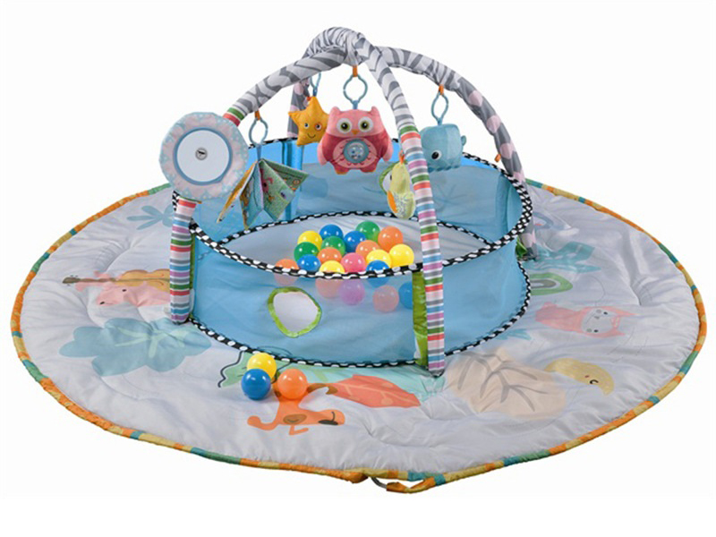 Non-Slip Play Mat 5 In 1 + 30 Ocean Balls