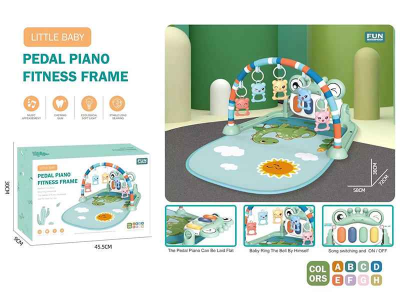 Pedal Piano Fitness Blanket