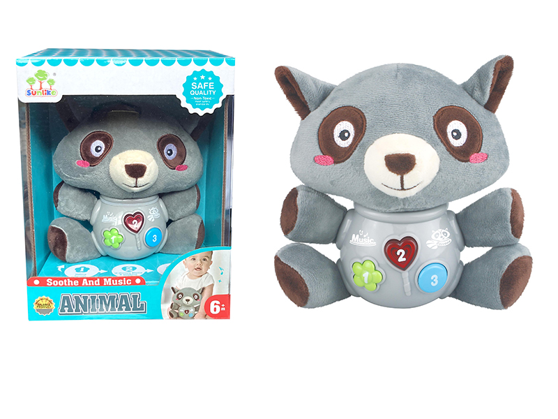 Soothe Raccoon(With Light And Sound)