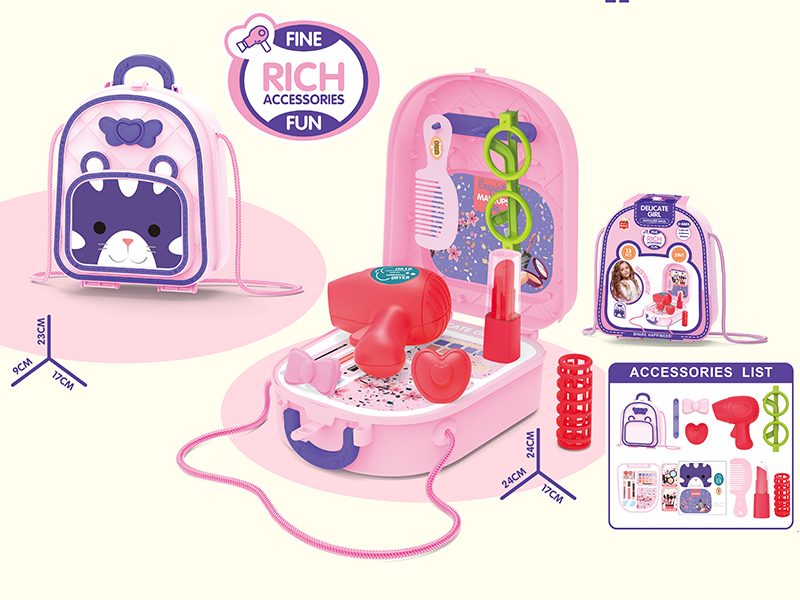 2 In 1 Shoulder Bag + Dressing Table 13pcs