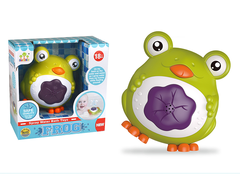 Spray Water Frog Bath Toys