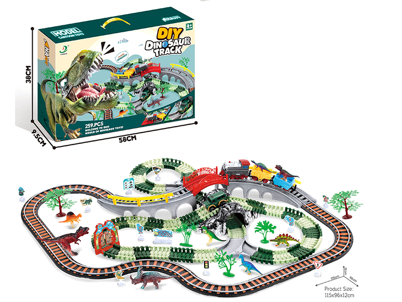 Dinosaur Paradise Track Car