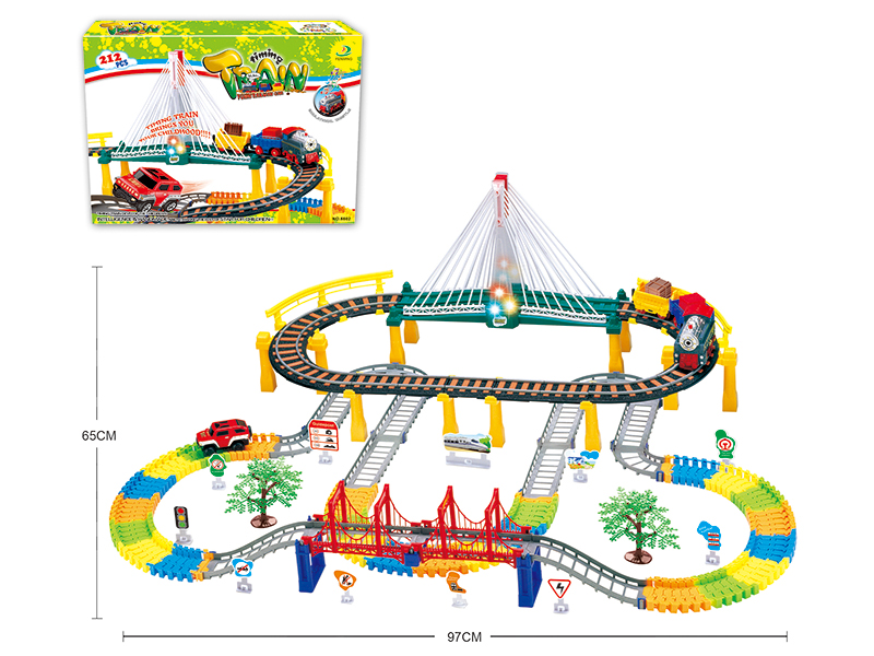 Time Train Track 212PCS