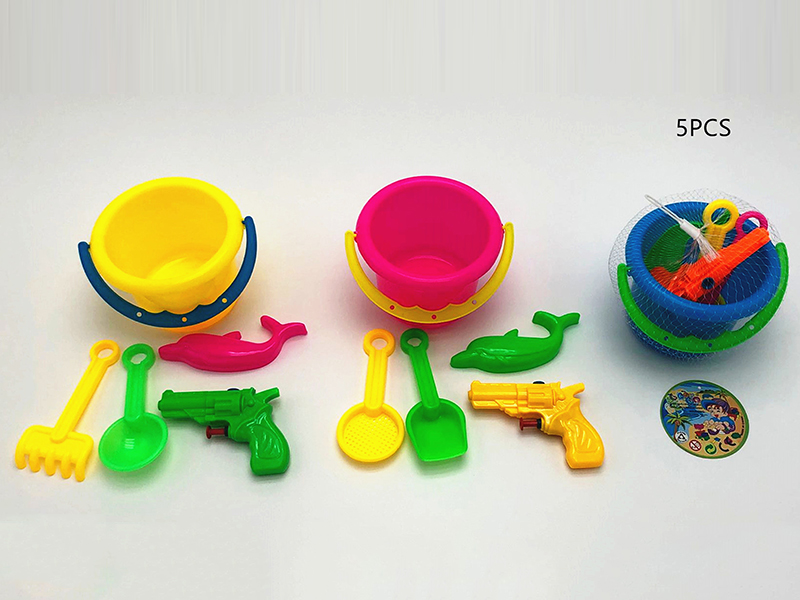 Sand Bucket Water Gun 5pcs