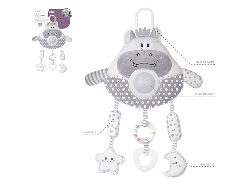 Comfort  Wind Bell Bed Hanging Toy (Hippo)