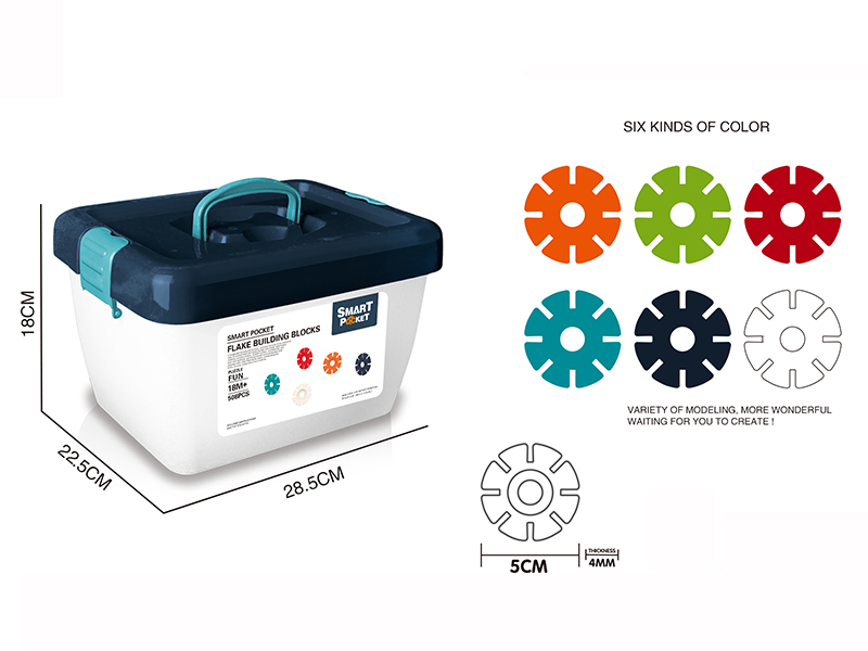 Soft Plastic Snowflake