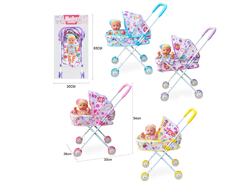 Iron Stroller + Doll