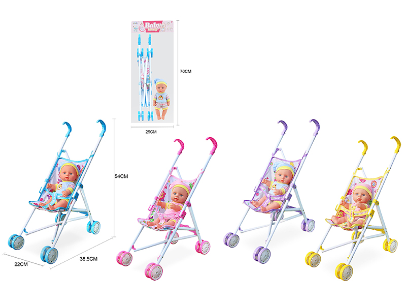 Iron Stroller + Doll