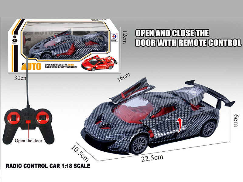 R/C Simulated Car With One Button Open Door