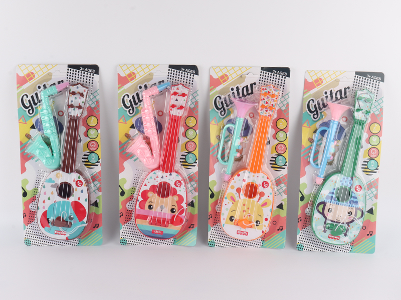 Animals Ukulele + Small Musical Instrument