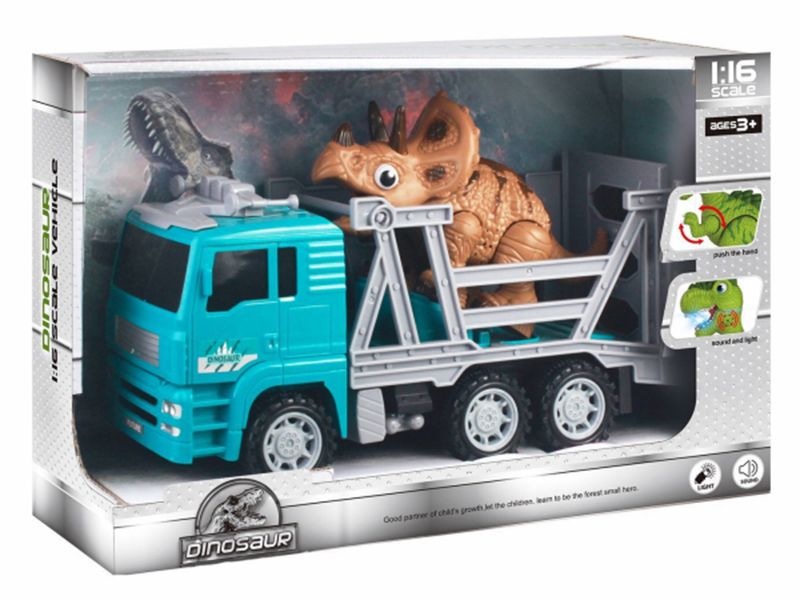 1:16 Friction Dinosaur Car With Light And Sound