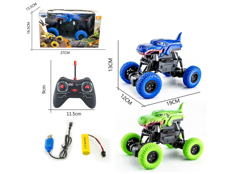 1:20 4CH R/C Climbing Dinosaur Car With USB