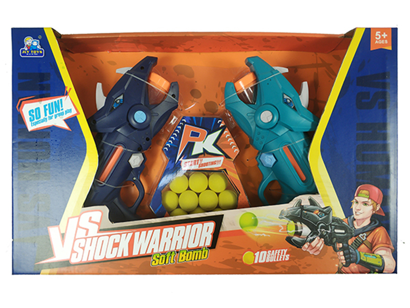 PK Dinosaur Soft Bullet Gun With 10 Balls