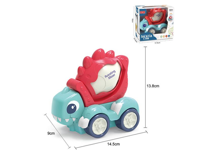 Friction 4WD Dinosaur Concrete Mixer