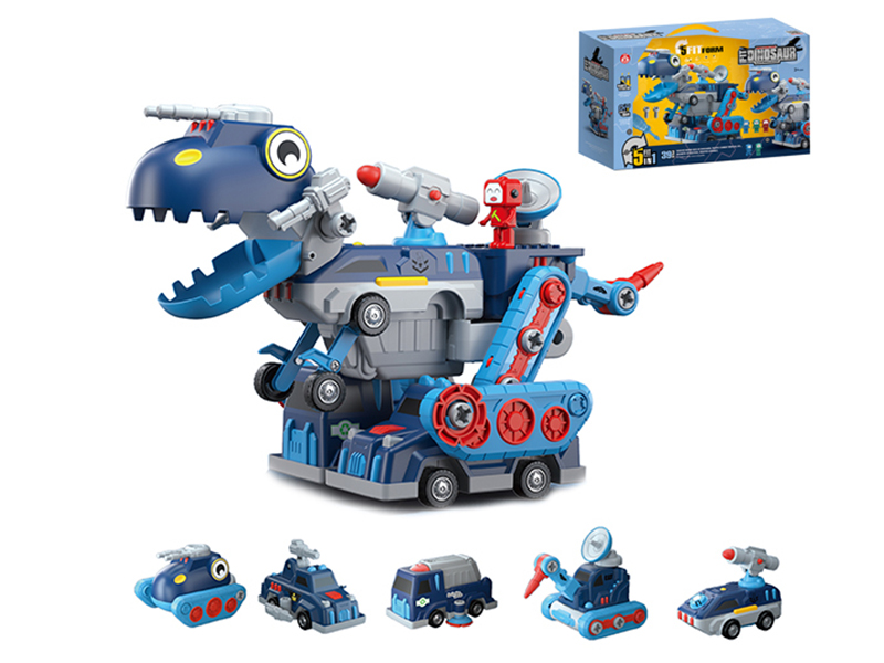 39pcs Magnetic Dinosaur Building Blocks