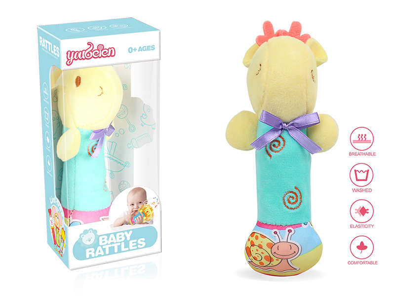 Plush Giraffa  Baby Rattles