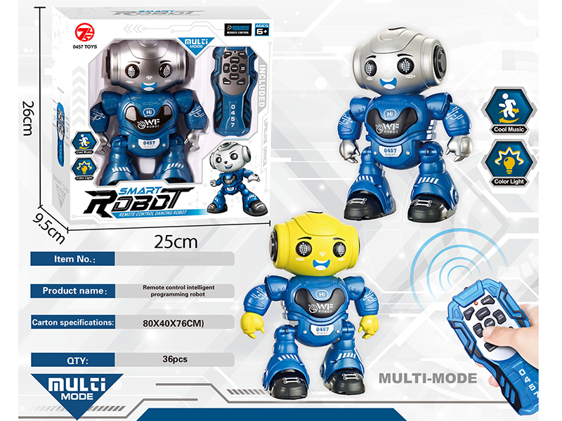 IR R/C Intelligent Programming Robot
