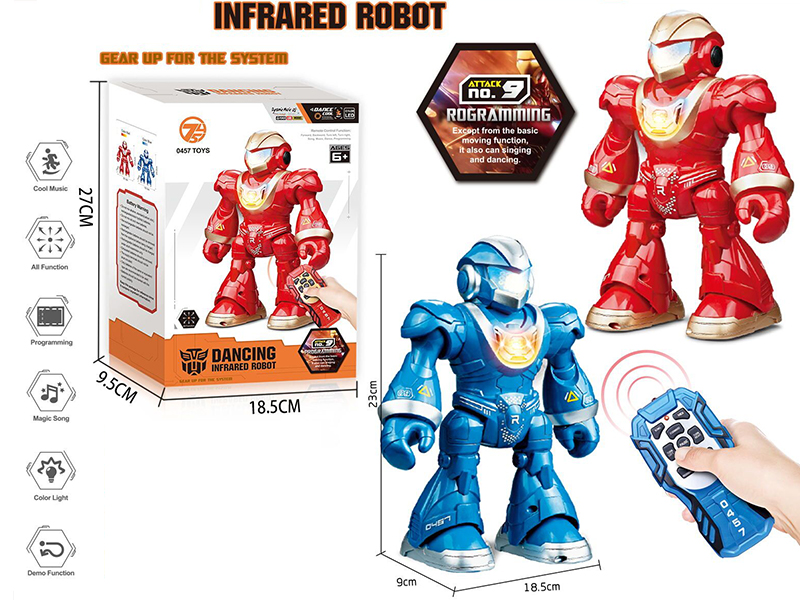 IR R/C Intelligent Programming Robot