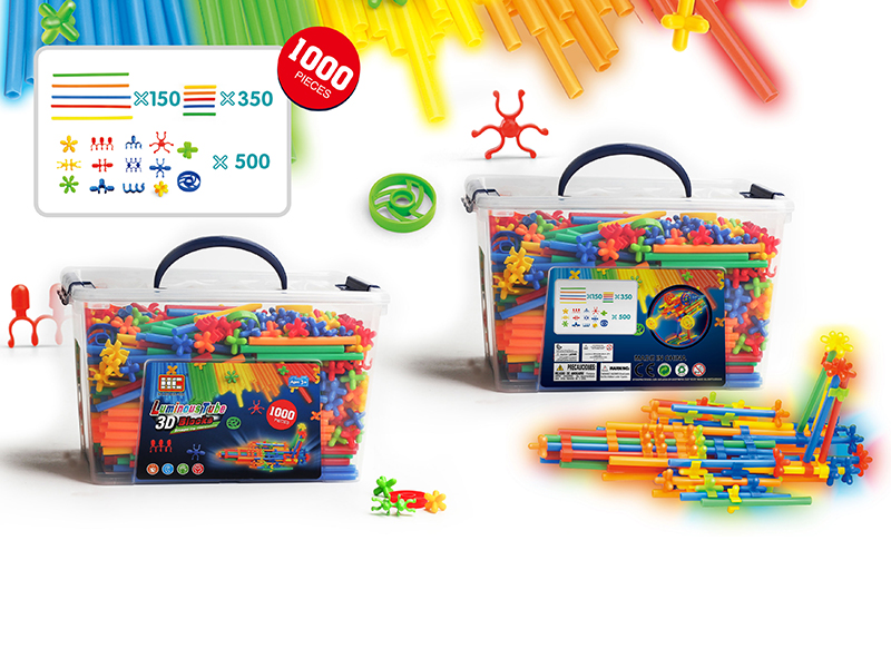 Straw Building Blocks 1000PCS