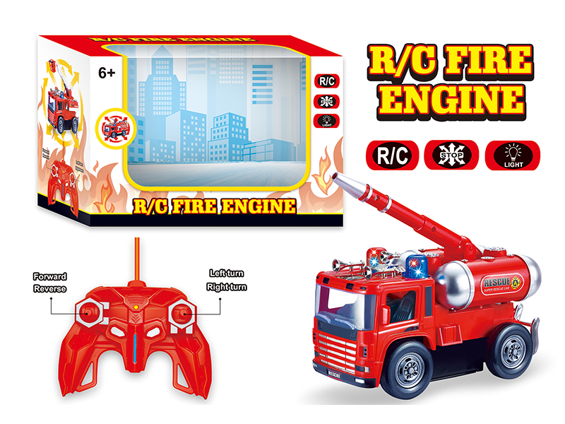 4CH R/C Fire Engine With Light