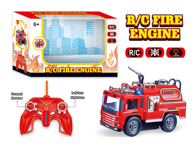 4CH R/C Fire Engine With Light