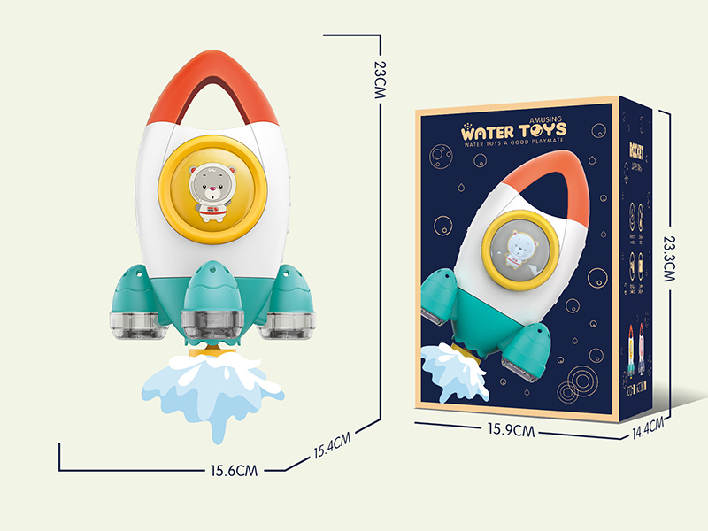 Rotary Spray Water Rockets