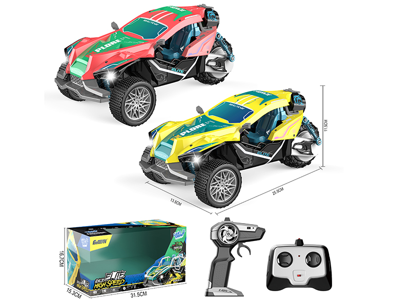 1:16 4CH R/C Chameleon Three Wheel Stunt Car With Light