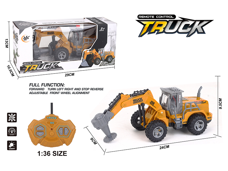 1:36 4CH Remote Control Engineering Truck